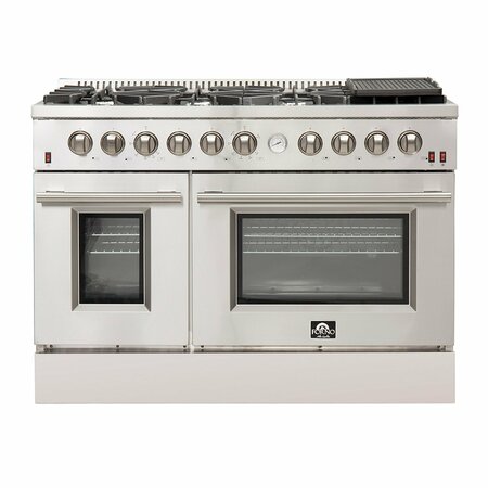 FORNO Professional 48In. Freestanding Gas Range with AirFry FFSGS6291-48